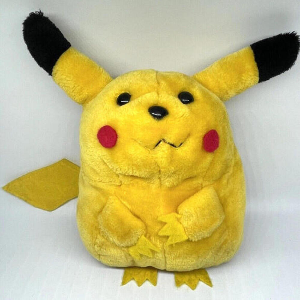 ULTRA RARE Pokemon Pikachu Party‎ Plush 12" Vintage